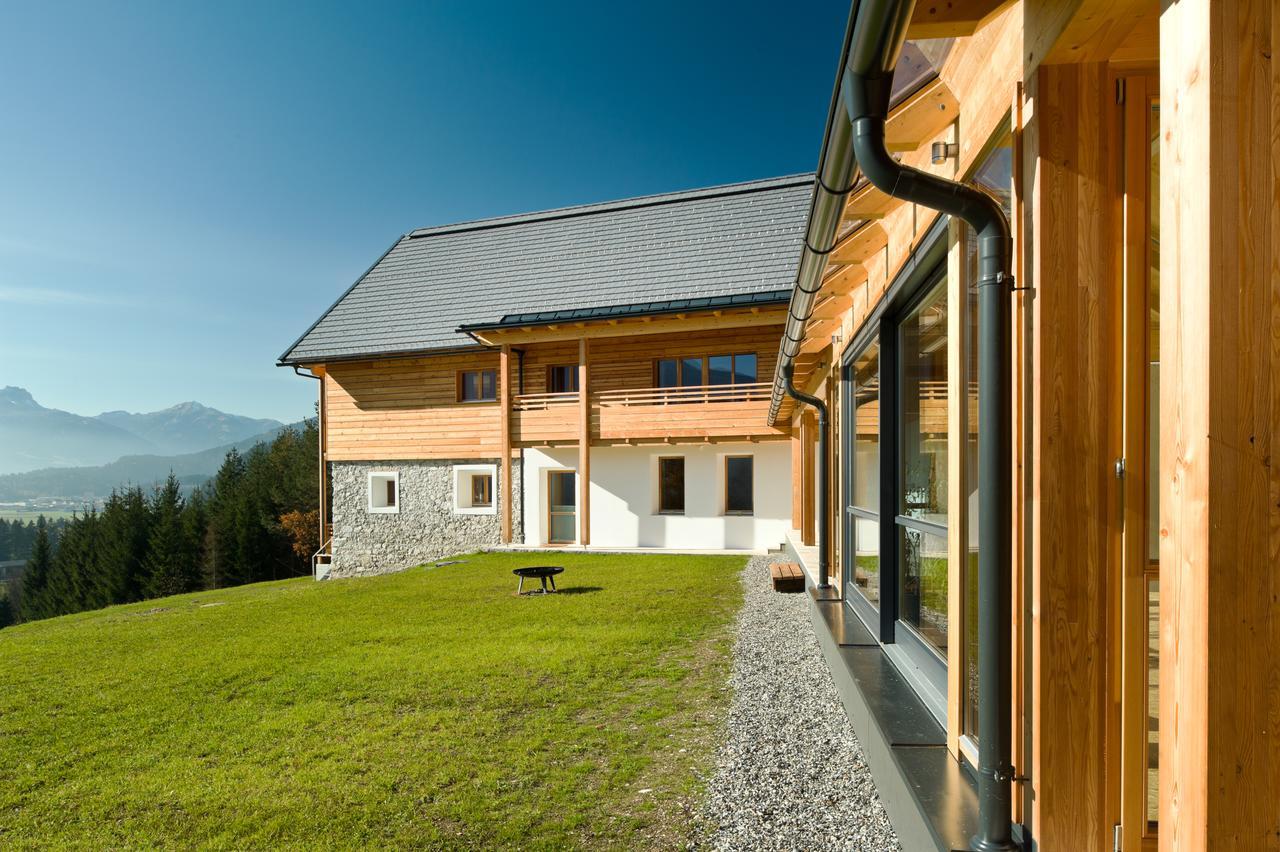 Apartamento Der Weber - Haus Der Zukunft Hermagor-Pressegger See Exterior foto